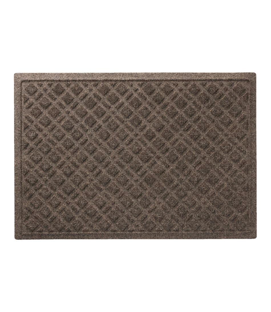 Heavyweight Recycled Waterhog Doormat, Plaid / L.L.Bean