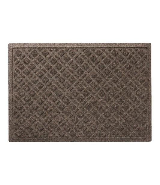 Heavyweight Recycled Waterhog Doormat, Plaid / L.L.Bean