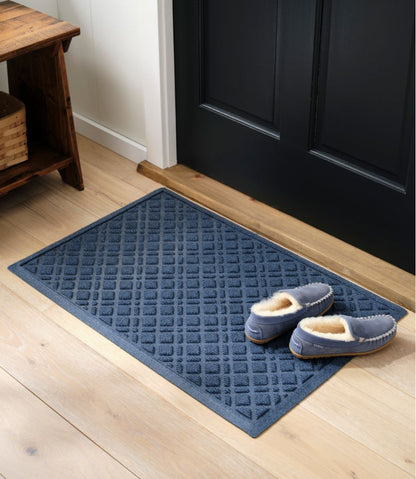 Heavyweight Recycled Waterhog Doormat, Plaid / L.L.Bean