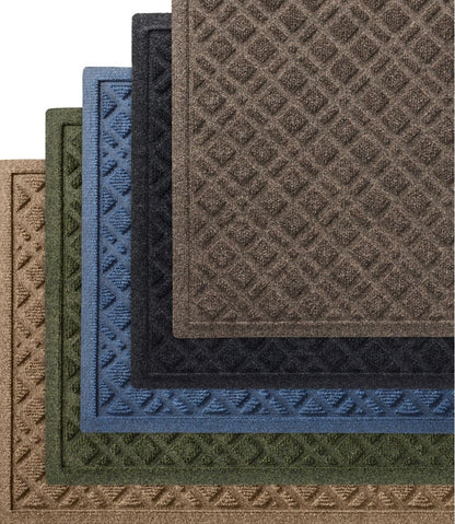 Heavyweight Recycled Waterhog Mat, Runner, Plaid / L.L.Bean