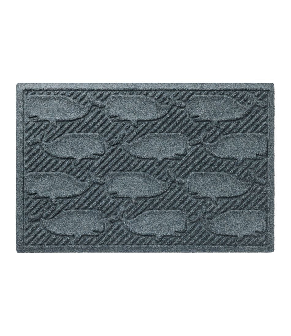 Everyspace Recycled Waterhog Doormat, Whales / L.L.Bean