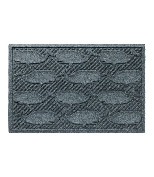 Everyspace Recycled Waterhog Doormat, Whales / L.L.Bean