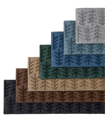Everyspace Recycled Waterhog Mat, Stair Treads, Set of Four, Trees / L.L.Bean