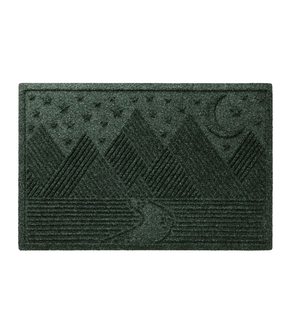 Everyspace Recycled Waterhog Doormat, Twilight Mountain Range / L.L.Bean