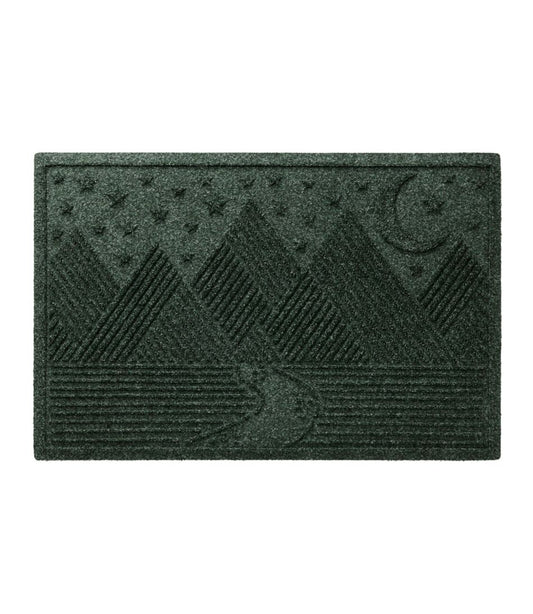 Everyspace Recycled Waterhog Doormat, Twilight Mountain Range / L.L.Bean