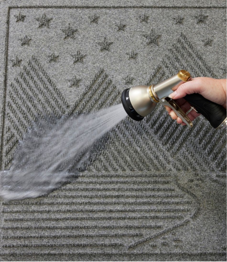 Everyspace Recycled Waterhog Doormat, Twilight Mountain Range / L.L.Bean