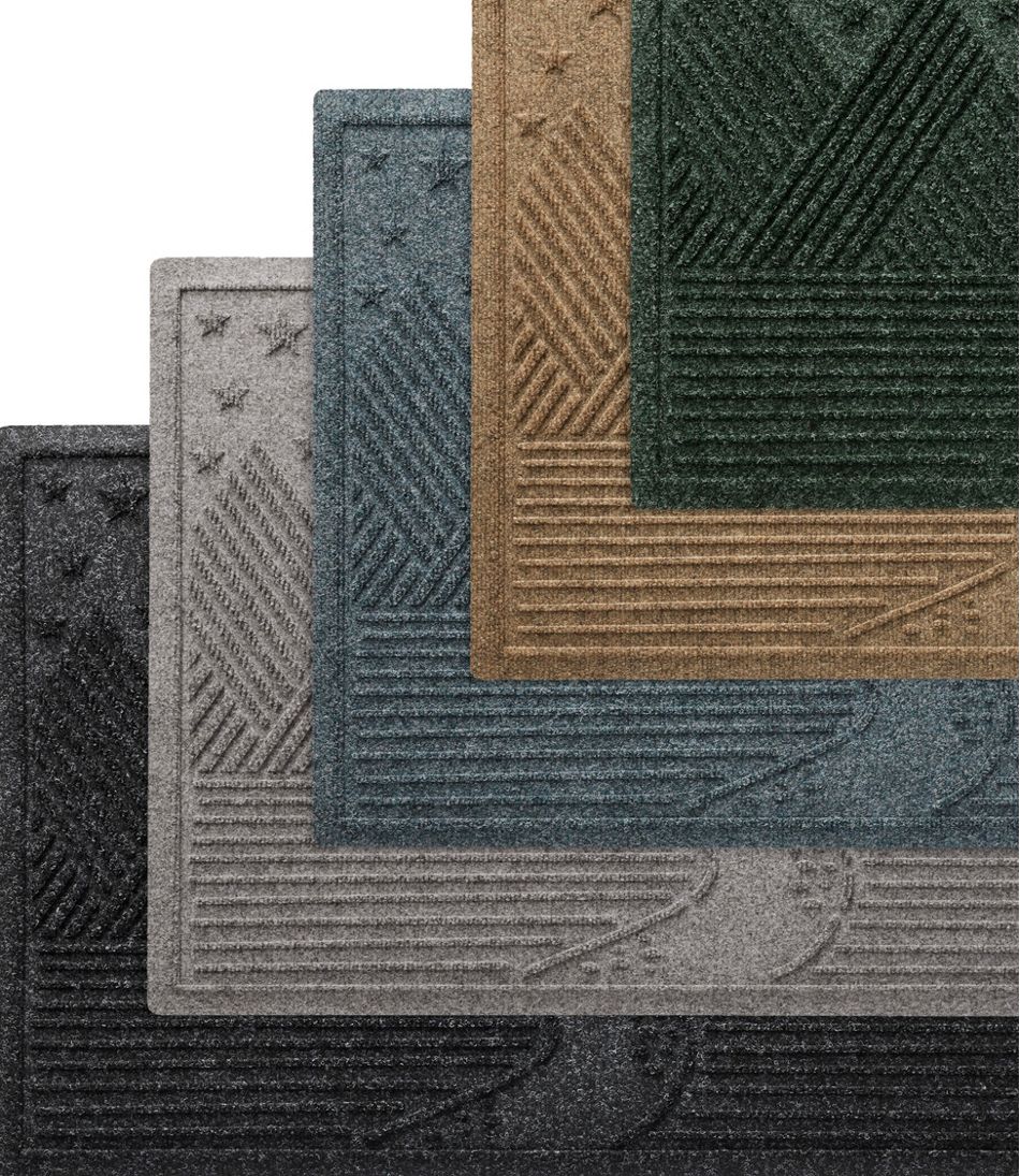 Everyspace Recycled Waterhog Doormat, Twilight Mountain Range / L.L.Bean