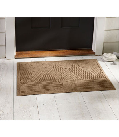 Everyspace Recycled Waterhog Doormat, Twilight Mountain Range / L.L.Bean