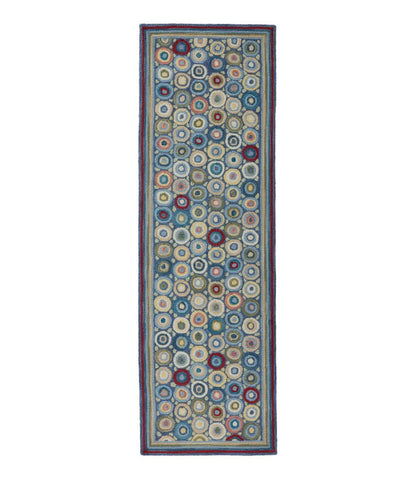 Bean's Wool Hooked Runner, Coins / L.L.Bean