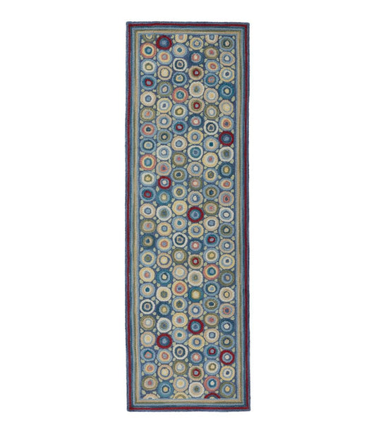 Bean's Wool Hooked Runner, Coins / L.L.Bean