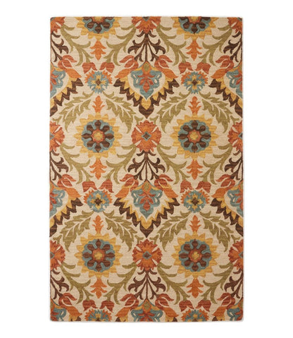 Woodland Wool Hooked Rug / L.L.Bean