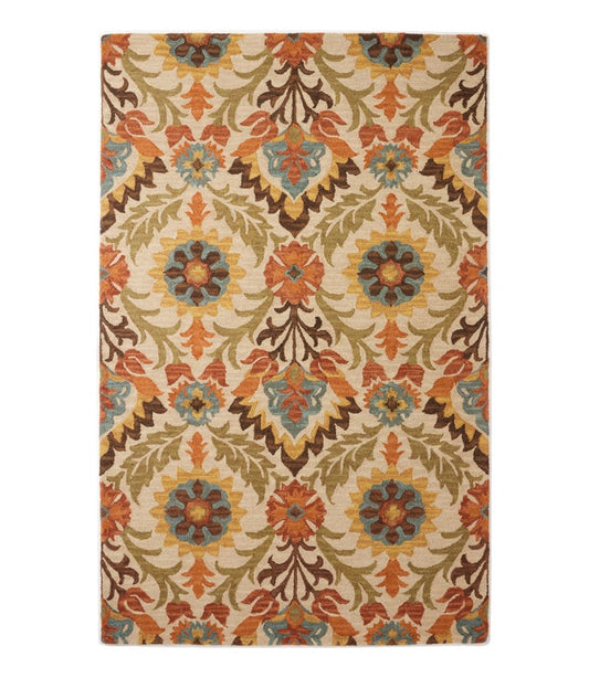 Woodland Wool Hooked Rug / L.L.Bean