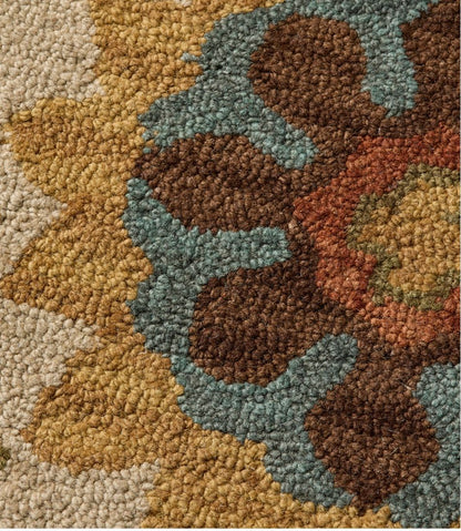 Woodland Wool Hooked Rug / L.L.Bean