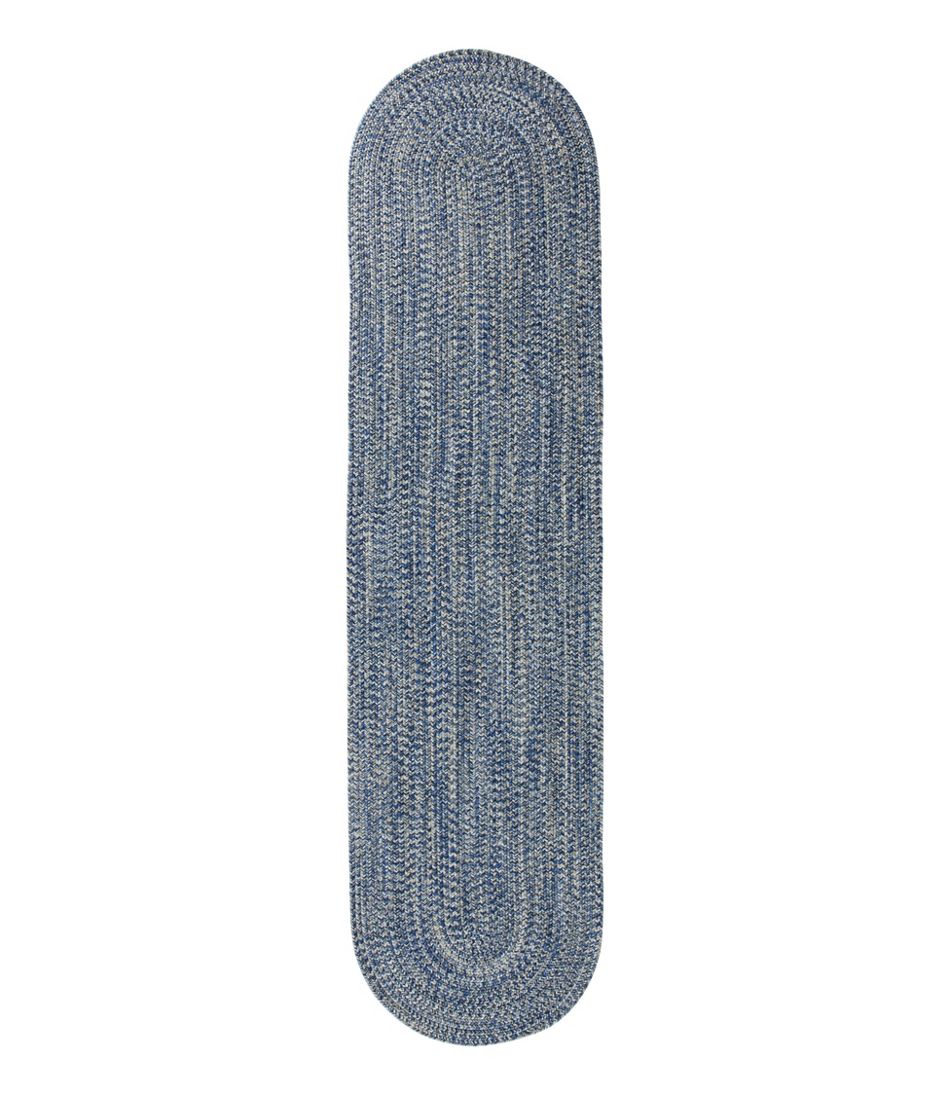 All-Weather Braided Runner, Concentric Pattern Oval / L.L.Bean