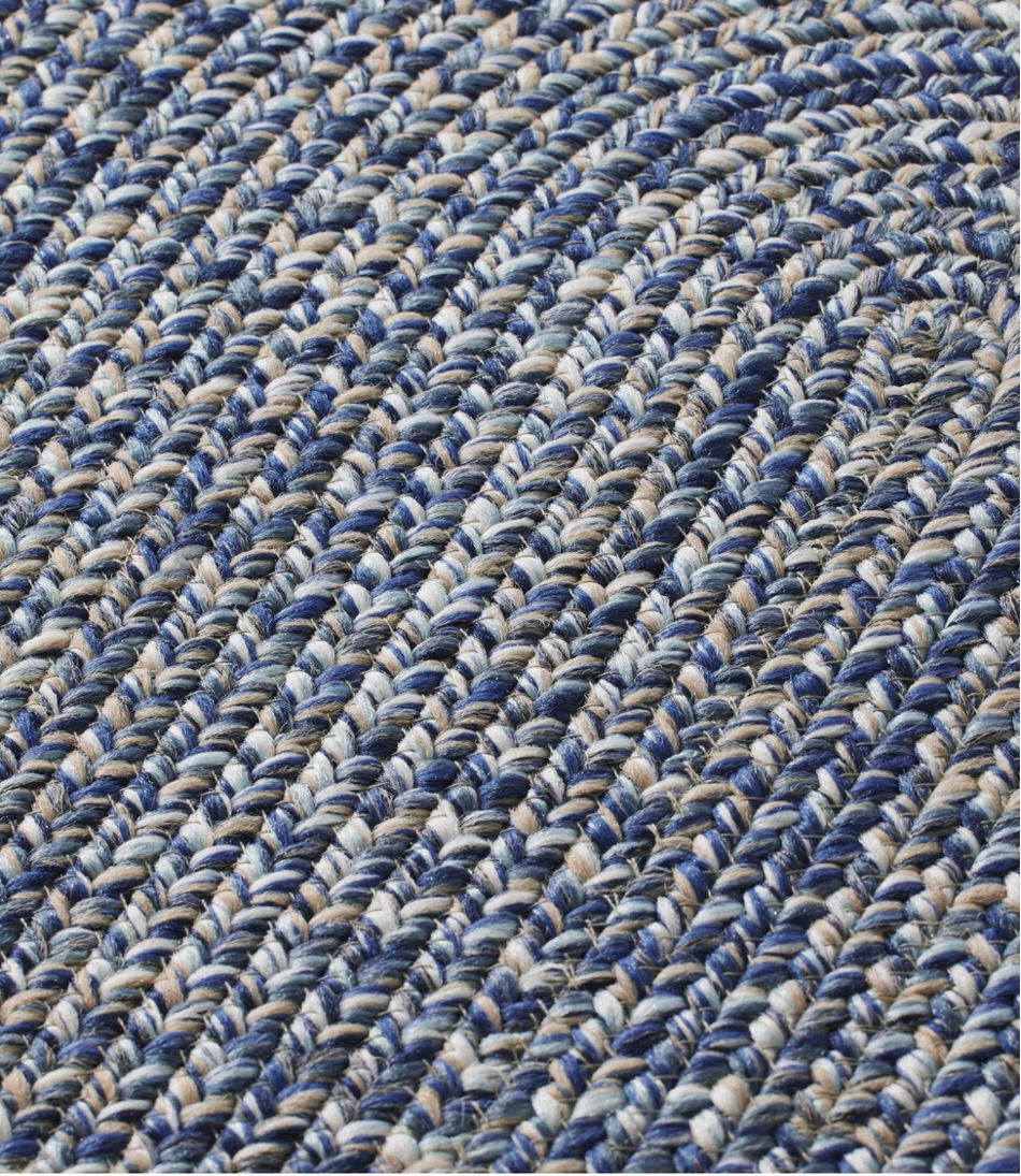 All-Weather Braided Runner, Concentric Pattern Oval / L.L.Bean