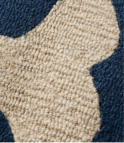 Wool Hooked Novelty Runner, Whale / L.L.Bean
