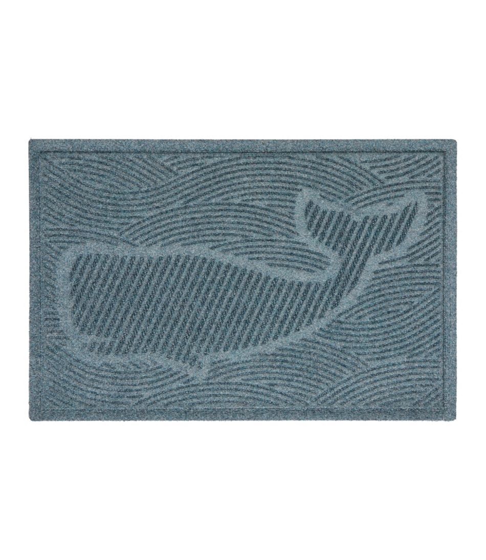 Everyspace Recycled Waterhog Doormat, Swimming Whale / L.L.Bean