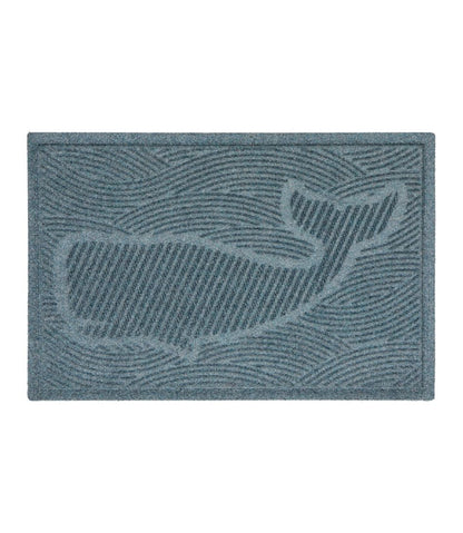 Everyspace Recycled Waterhog Doormat, Swimming Whale / L.L.Bean