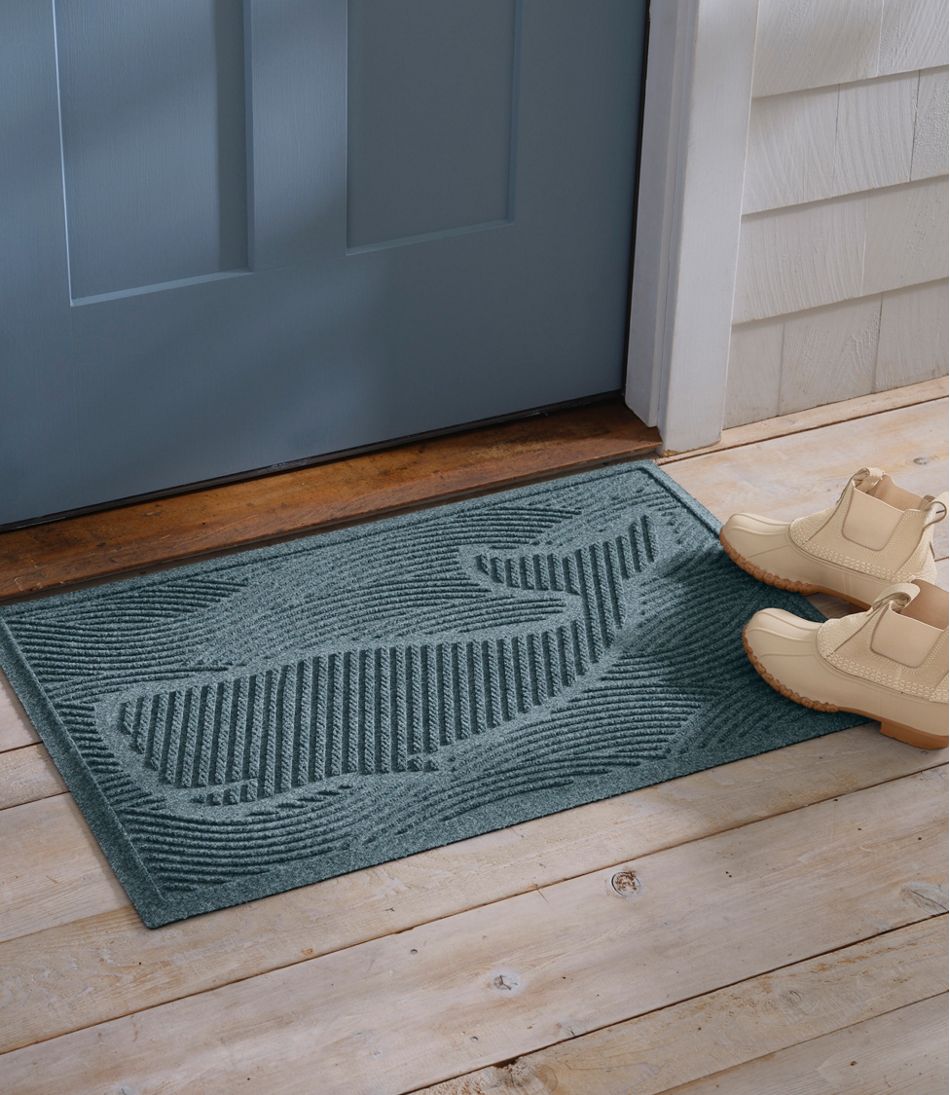 Everyspace Recycled Waterhog Doormat, Swimming Whale / L.L.Bean