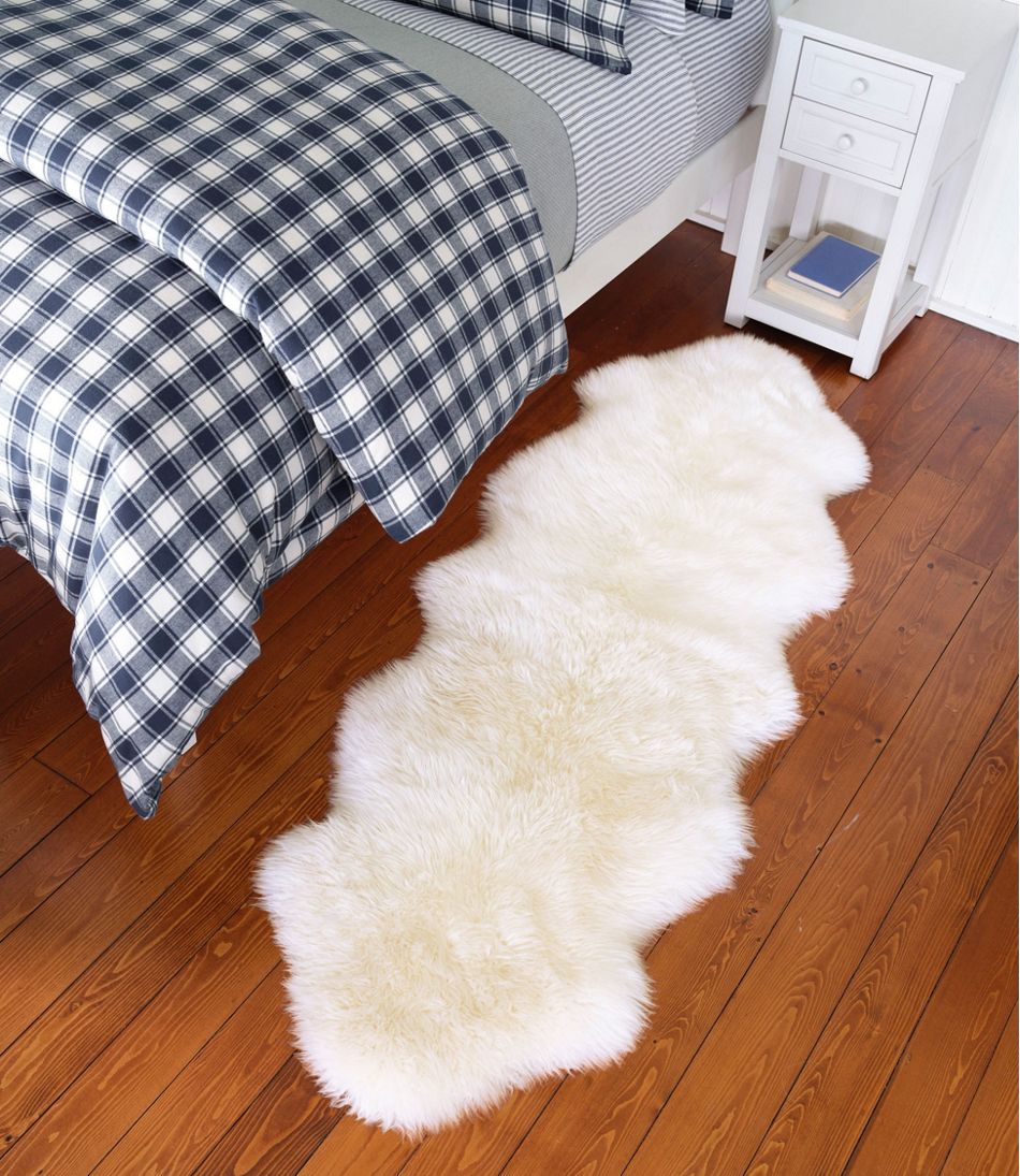 Double Sheepskin Rug / L.L.Bean
