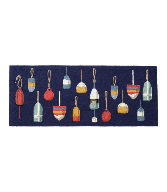 Indoor/Outdoor Vacationland Runner, Buoys / L.L.Bean