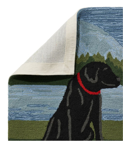 Indoor/Outdoor Vacationland Runner, Mountain Dogs / L.L.Bean