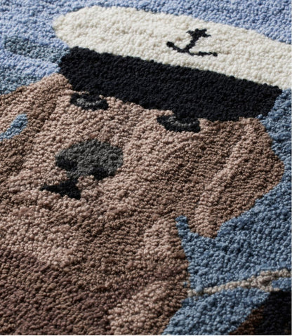 Indoor/Outdoor Vacationland Runner, Seaside Dogs / L.L.Bean
