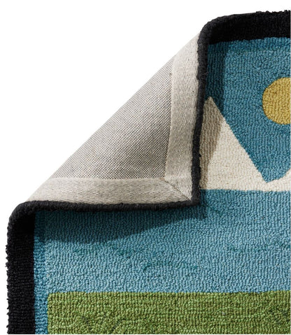 Wool Hooked Novelty Runner, Lakeside Labs / L.L.Bean