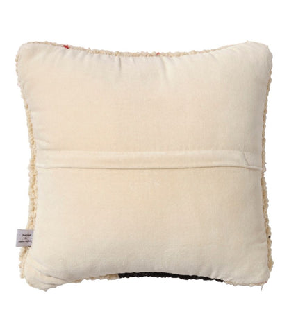 Wool Hooked Throw Pillow, Snowflake Black Lab, 14" x 14" / L.L.Bean