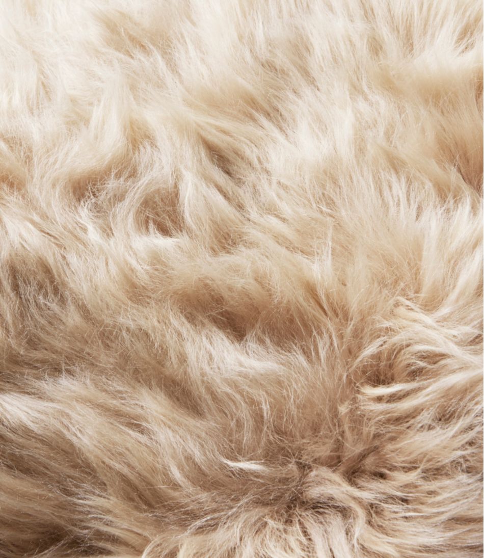 Sheepskin Throw Pillow, 20" x 20" / L.L.Bean