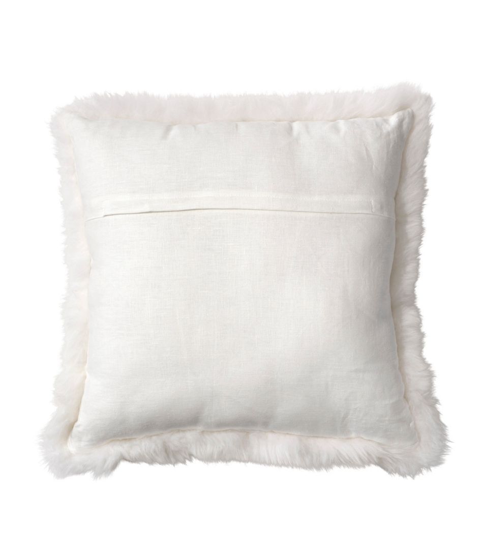 Sheepskin Throw Pillow, 20" x 20" / L.L.Bean