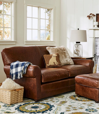 Sheepskin Throw Pillow, 20" x 20" / L.L.Bean