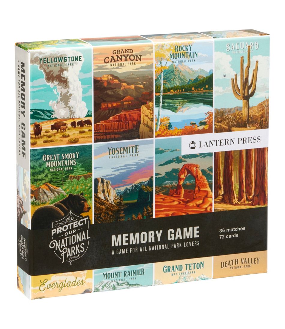 National Parks Memory Game / L.L.Bean