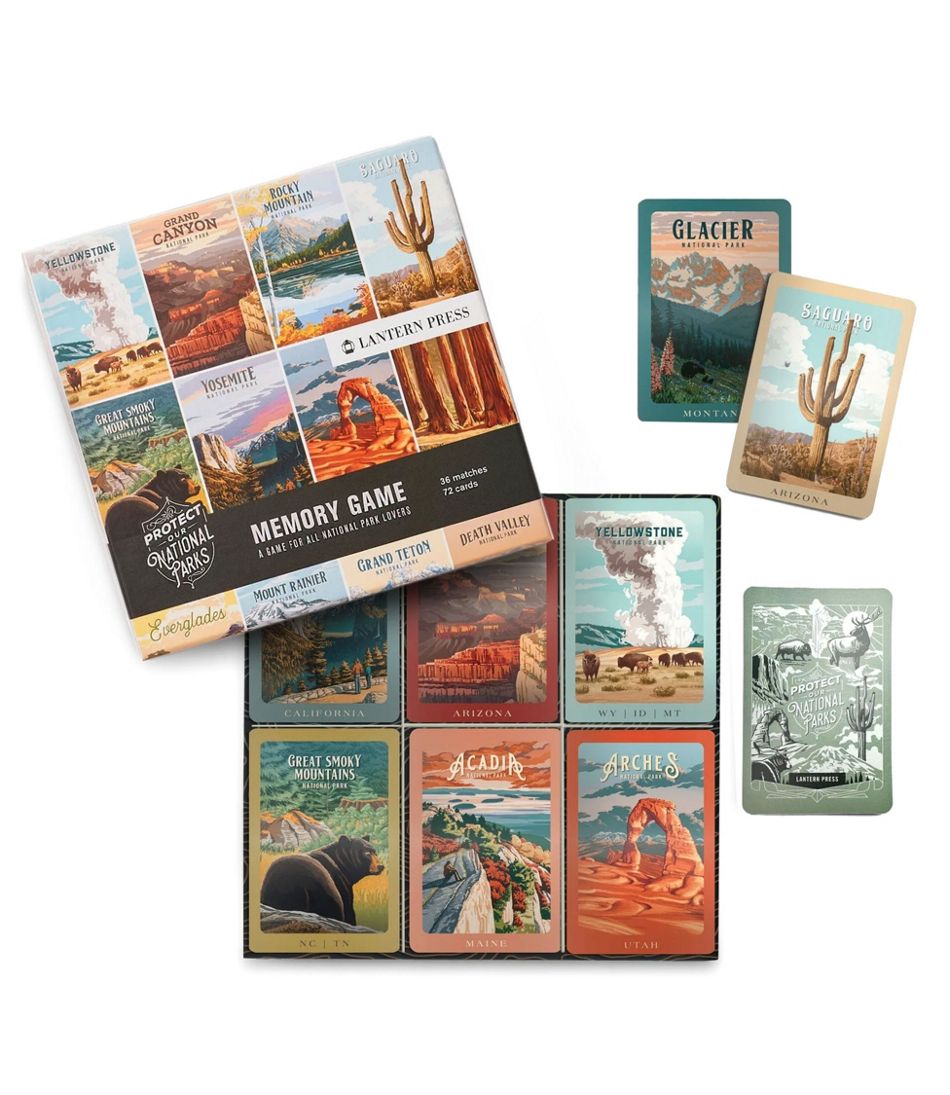National Parks Memory Game / L.L.Bean
