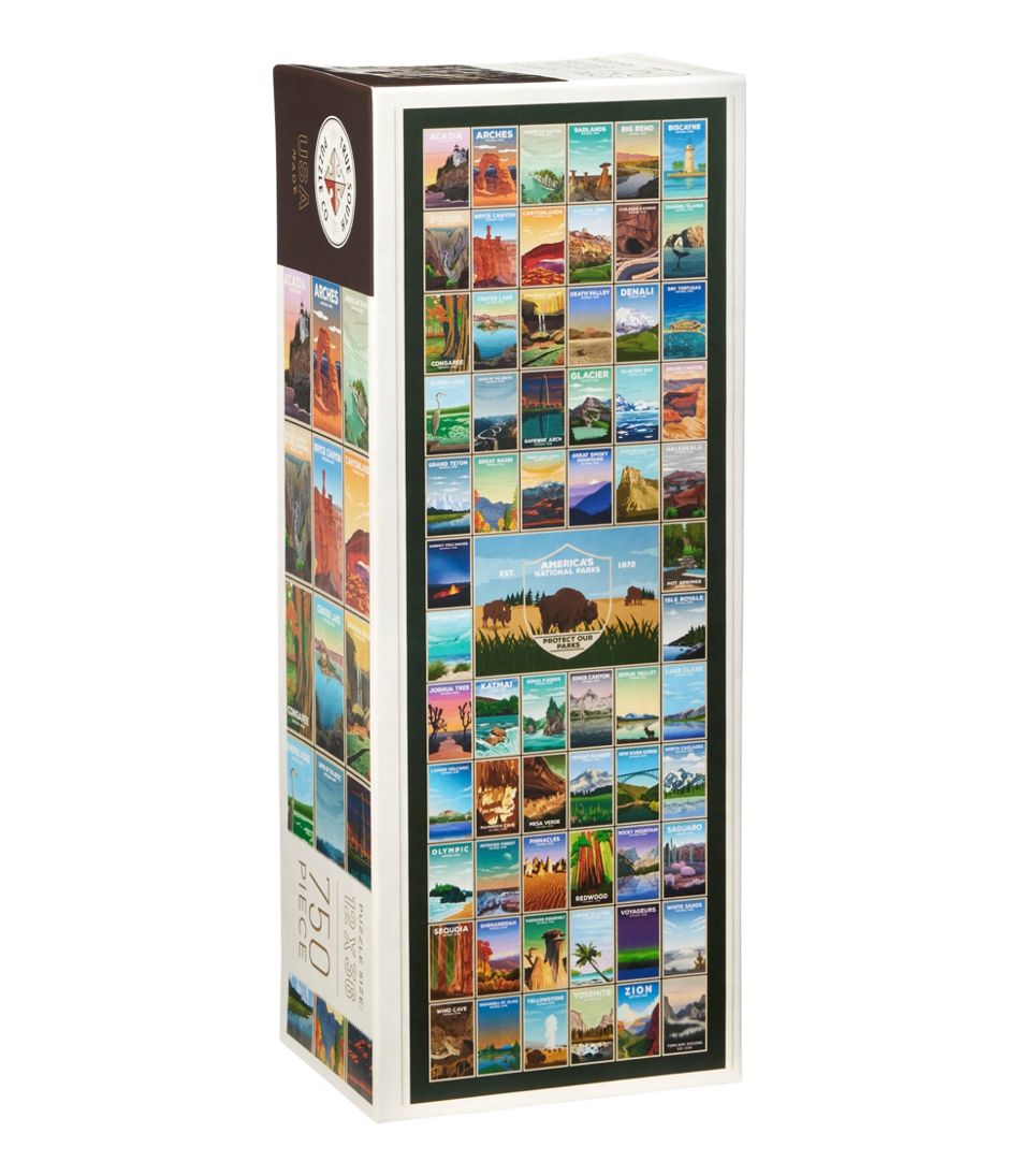 America's National Park Puzzle, 750 Pieces / L.L.Bean