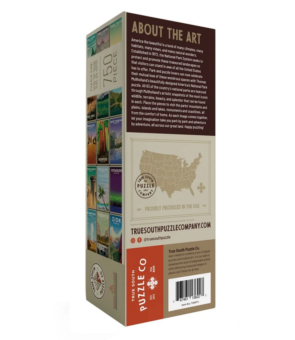 America's National Park Puzzle, 750 Pieces / L.L.Bean