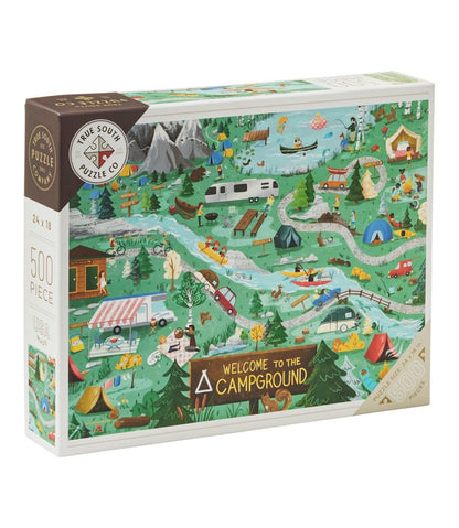 Campground Puzzle, 500 Pieces / L.L.Bean