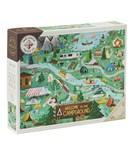 Campground Puzzle, 500 Pieces / L.L.Bean
