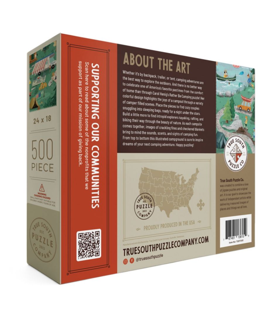Campground Puzzle, 500 Pieces / L.L.Bean