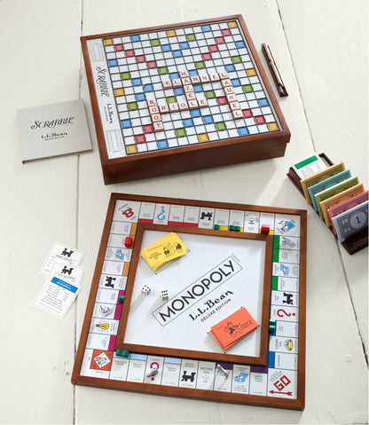 Deluxe Scrabble/Monopoly / L.L.Bean