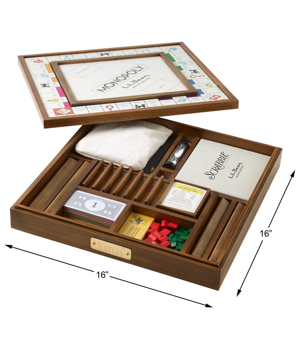 Deluxe Scrabble/Monopoly / L.L.Bean