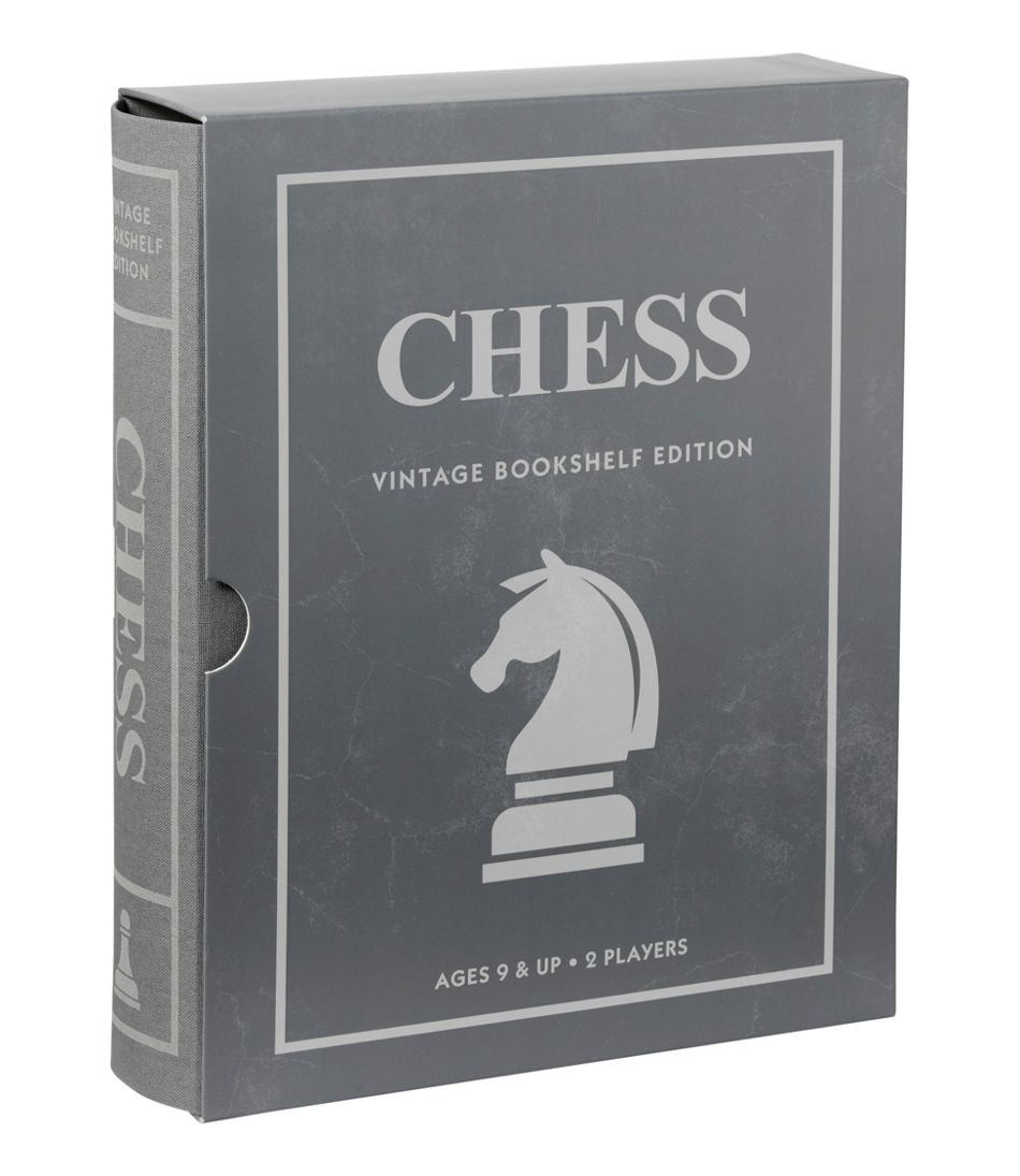 Chess Vintage Bookshelf Game / L.L.Bean