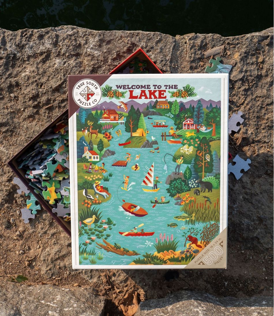 Lake Living Puzzle, 500 Pieces / L.L.Bean