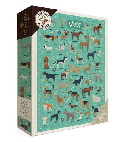 Woof Dogs Puzzle, 500 Pieces / L.L.Bean