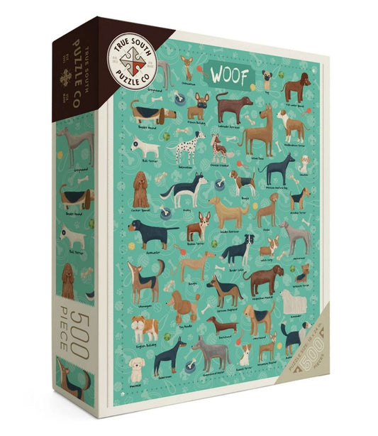 Woof Dogs Puzzle, 500 Pieces / L.L.Bean