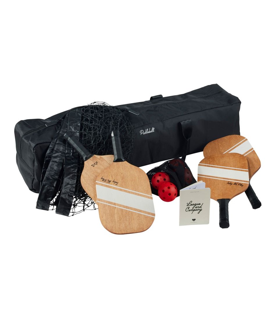 League & Co. 4 Player Pickleball Set with Net / L.L.Bean