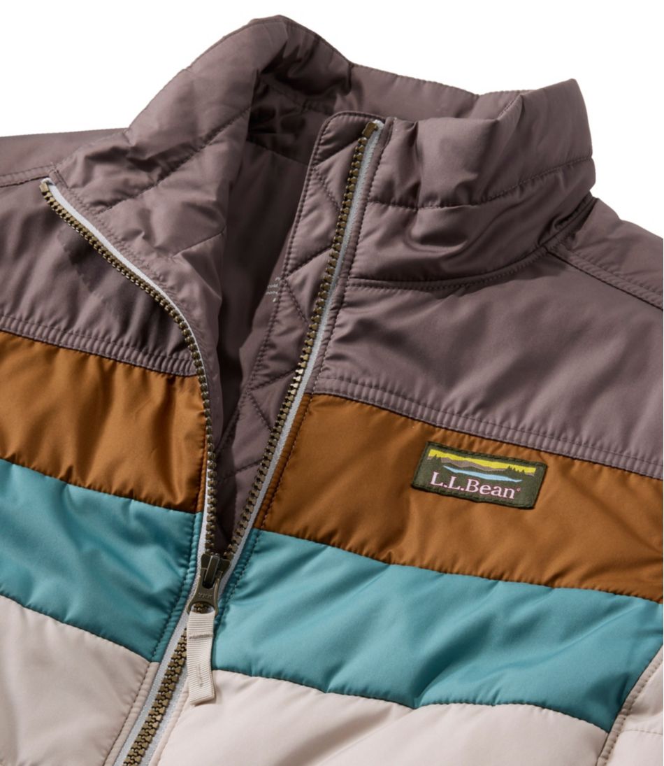 Women's Mountain Classic Puffer Jacket, Colorblock / L.L.Bean