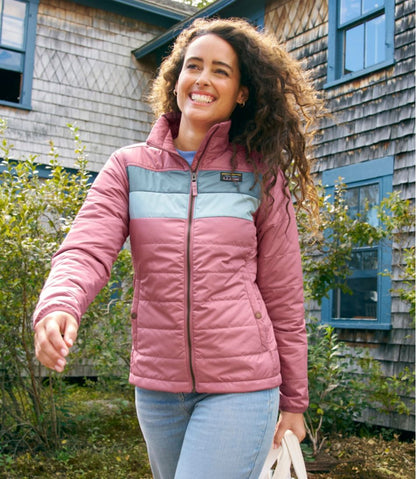 Women's Mountain Classic Puffer Jacket, Colorblock / L.L.Bean
