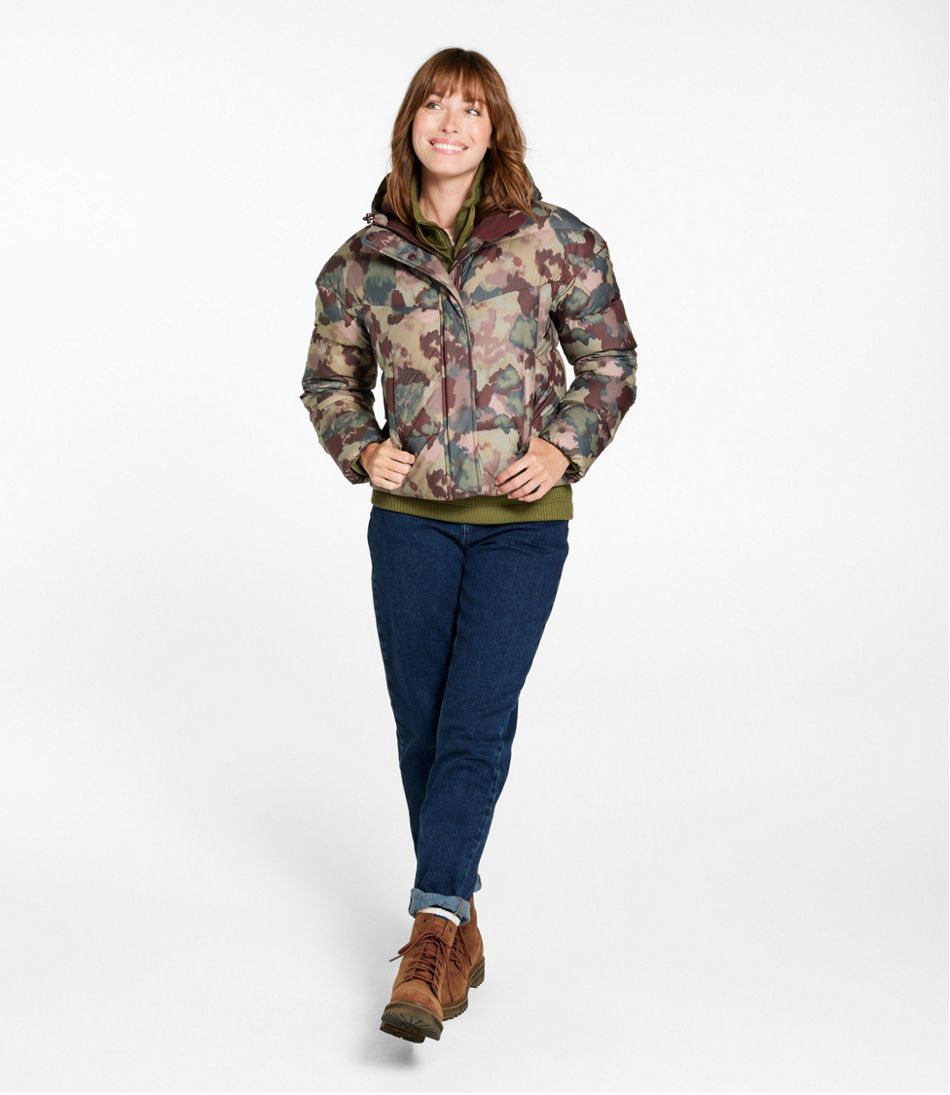 Women's Popham Puffer Jacket, Print / L.L.Bean