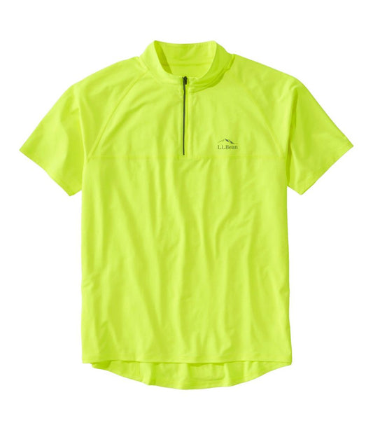 Men's Comfort Cycling Jersey, Short-Sleeve / L.L.Bean